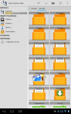 Open Explorer Beta android App screenshot 0